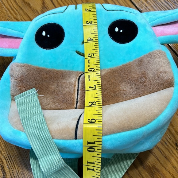 Baby Yoda Star Wars plush small backpack. Some stains. - Picture 9 of 9